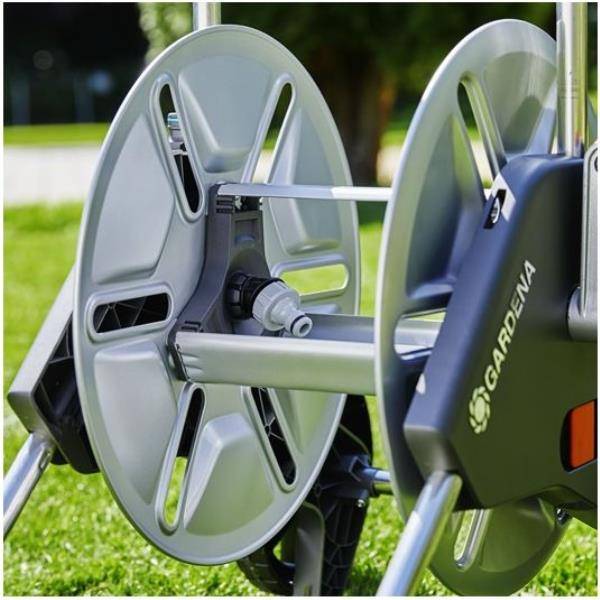 Gardena - Dévidoir sur roues metal avec tuyau L. 25 m - Gardena - Imagen 7