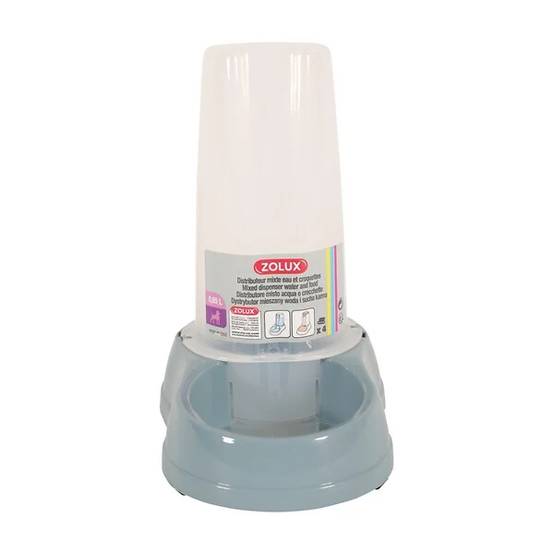 Zolux - Distributeur mixte antiderapant acier bleu 0,65 L - ZOLUX - Image 3