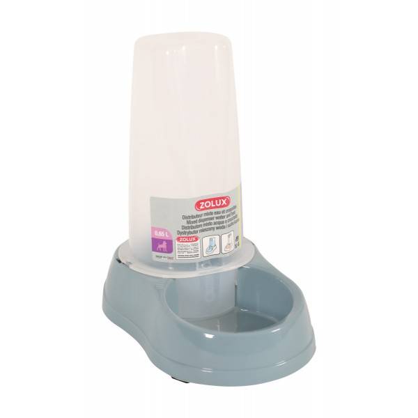 Zolux - Distributeur mixte antiderapant acier bleu 0,65 L - ZOLUX - Image 2
