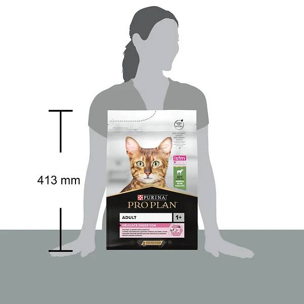 Purina Pro Plan - Croquettes chat Adulte Délicate Agneau 3 kg - PRO PLAN - Imagen 6