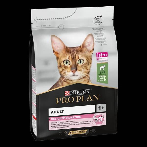Purina Pro Plan - Croquettes chat Adulte Délicate Agneau 3 kg - PRO PLAN - Image 1