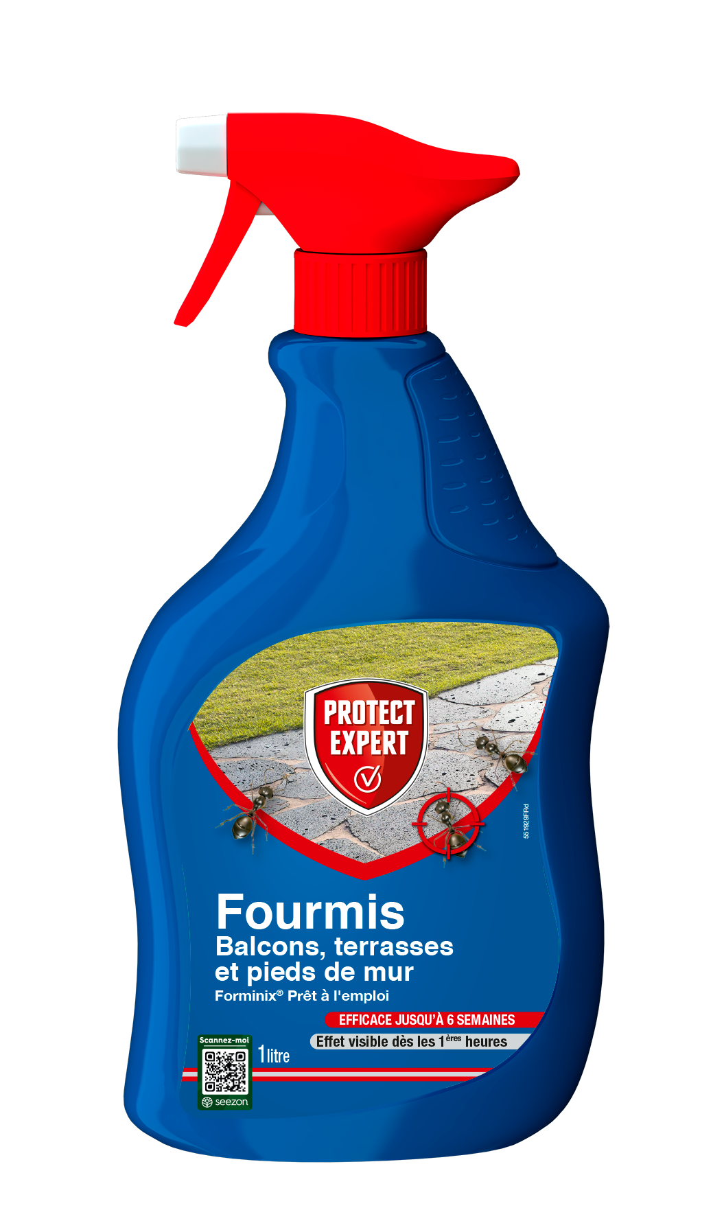 Protect Expert - Spray anti-fourmis balcon terrasse 1L PROTECT EXPERT - Imagen 1
