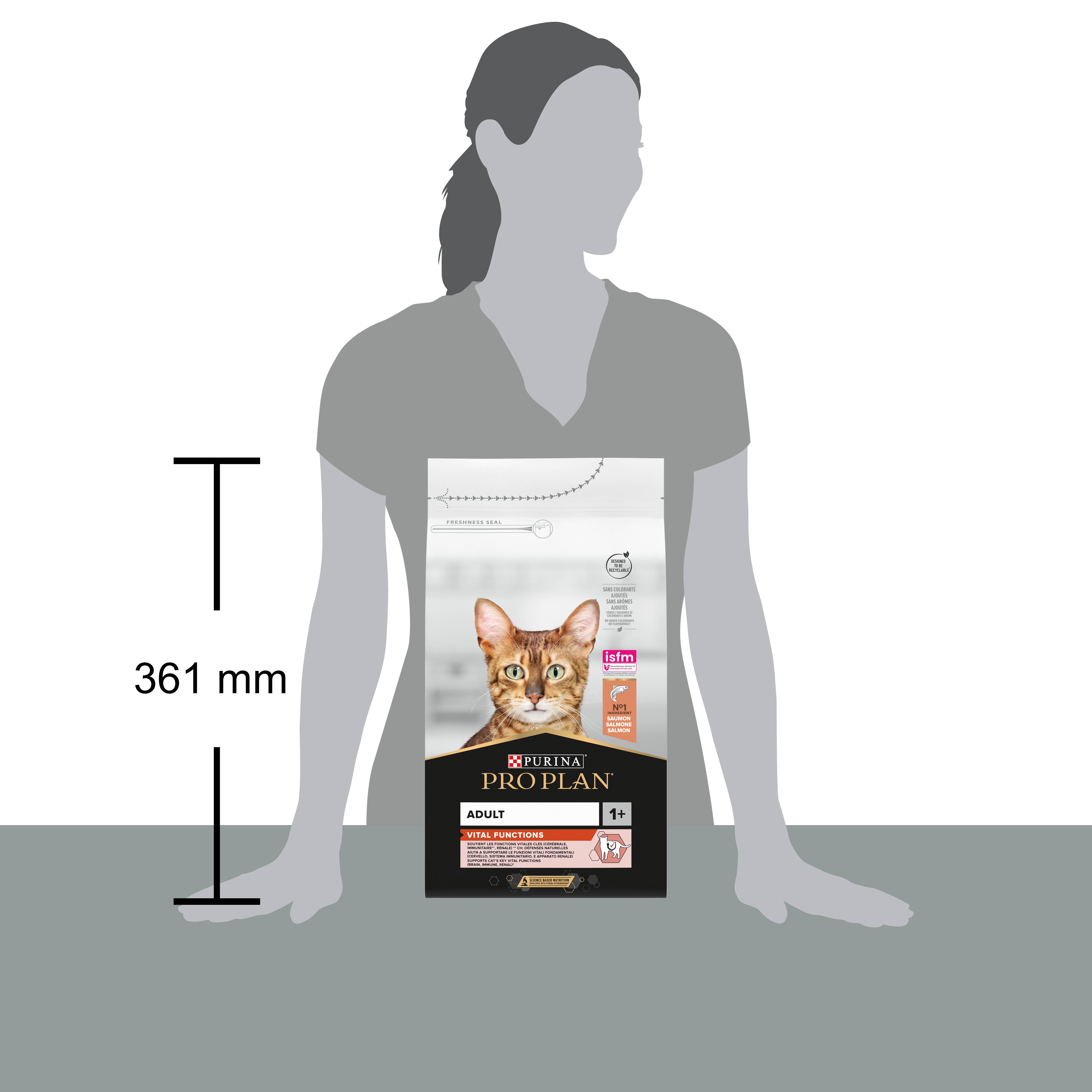 Purina Pro Plan - Croquettes chat Adulte Original Saumon 1,5 kg  – PRO PLAN - Image 2