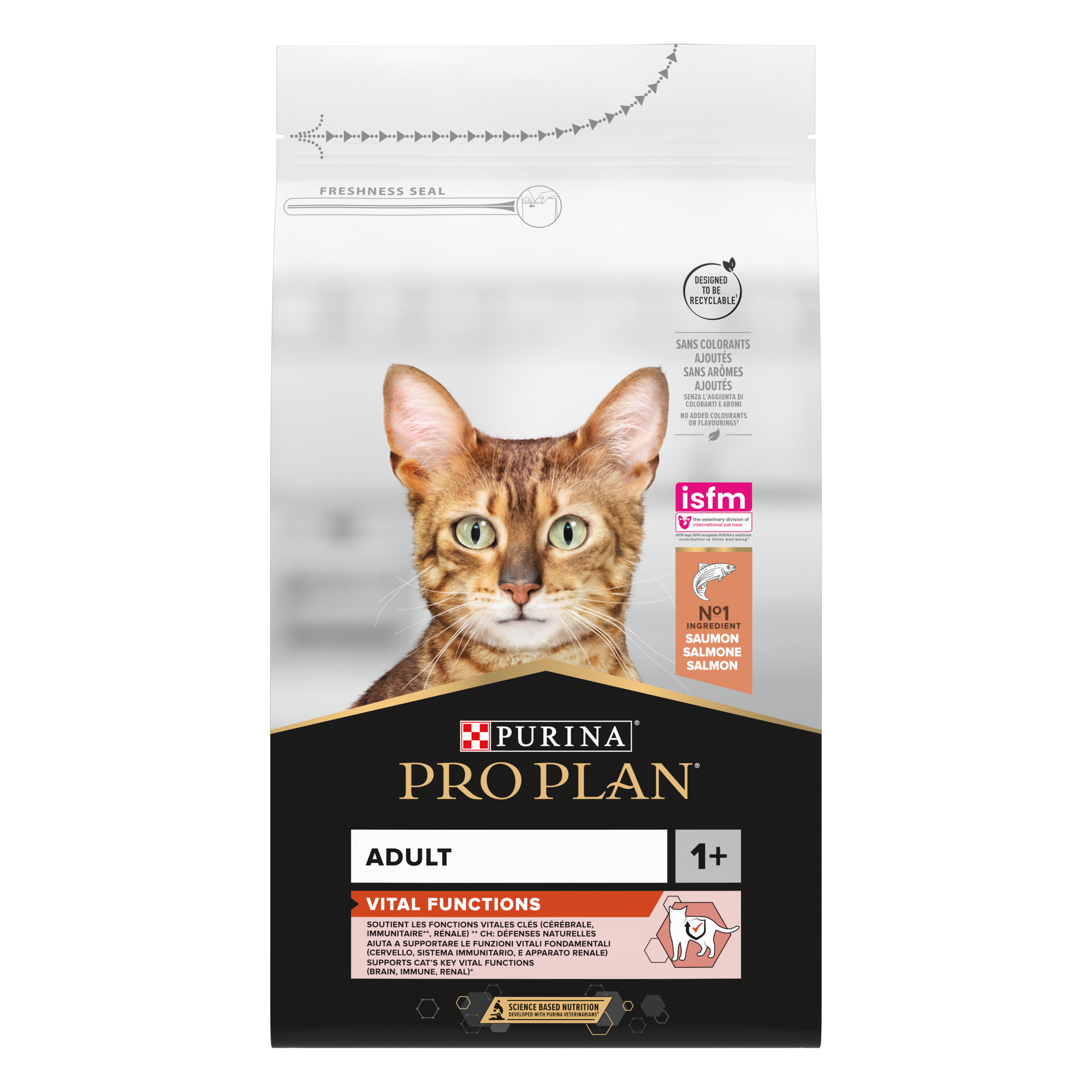 Purina Pro Plan - Croquettes chat Adulte Original Saumon 1,5 kg  – PRO PLAN - Image 1