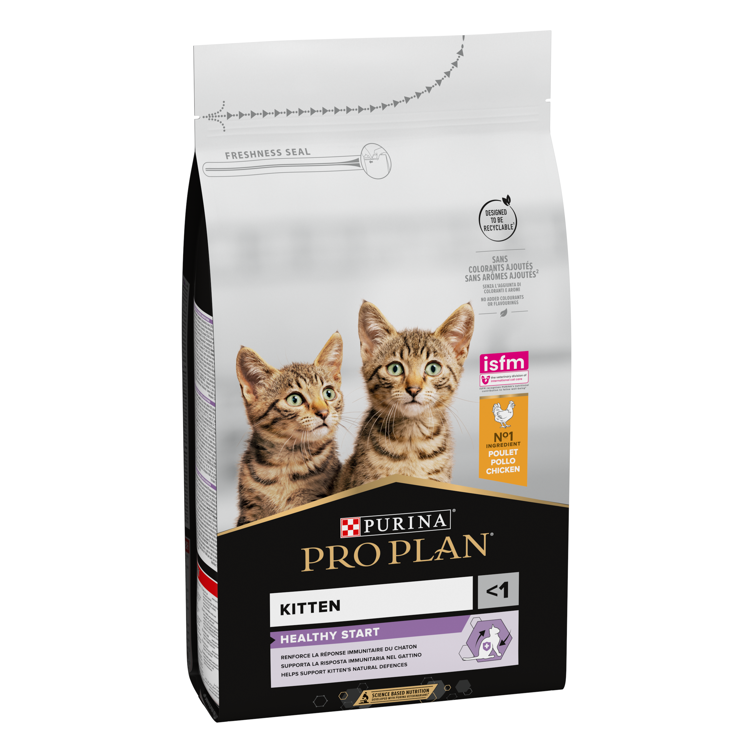 Purina Pro Plan - Croquettes chaton Original Poulet 1,5 kg -  PRO PLAN - Image 1