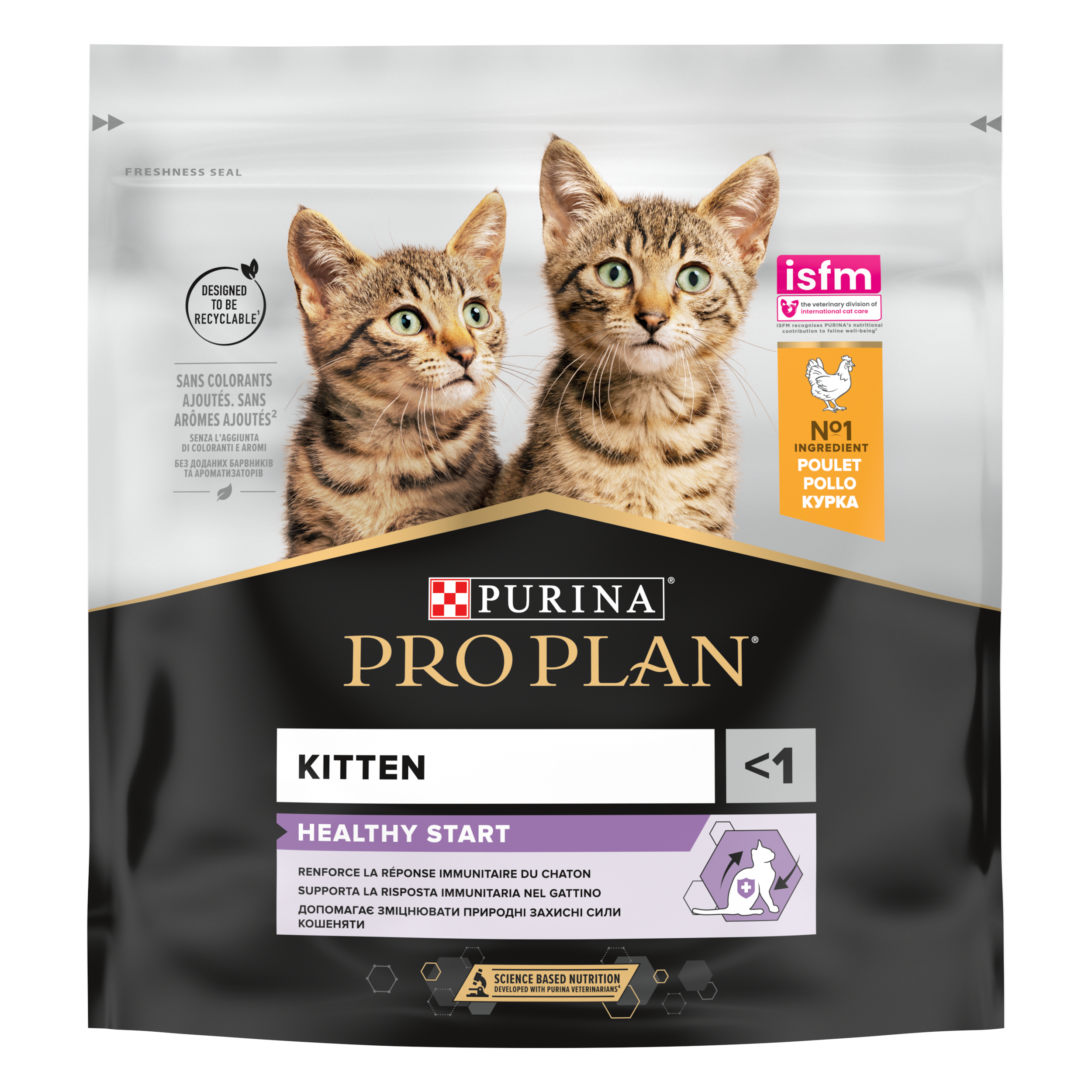 Purina Pro Plan - Croquettes chaton Original Poulet 400g - PRO PLAN - Image 4