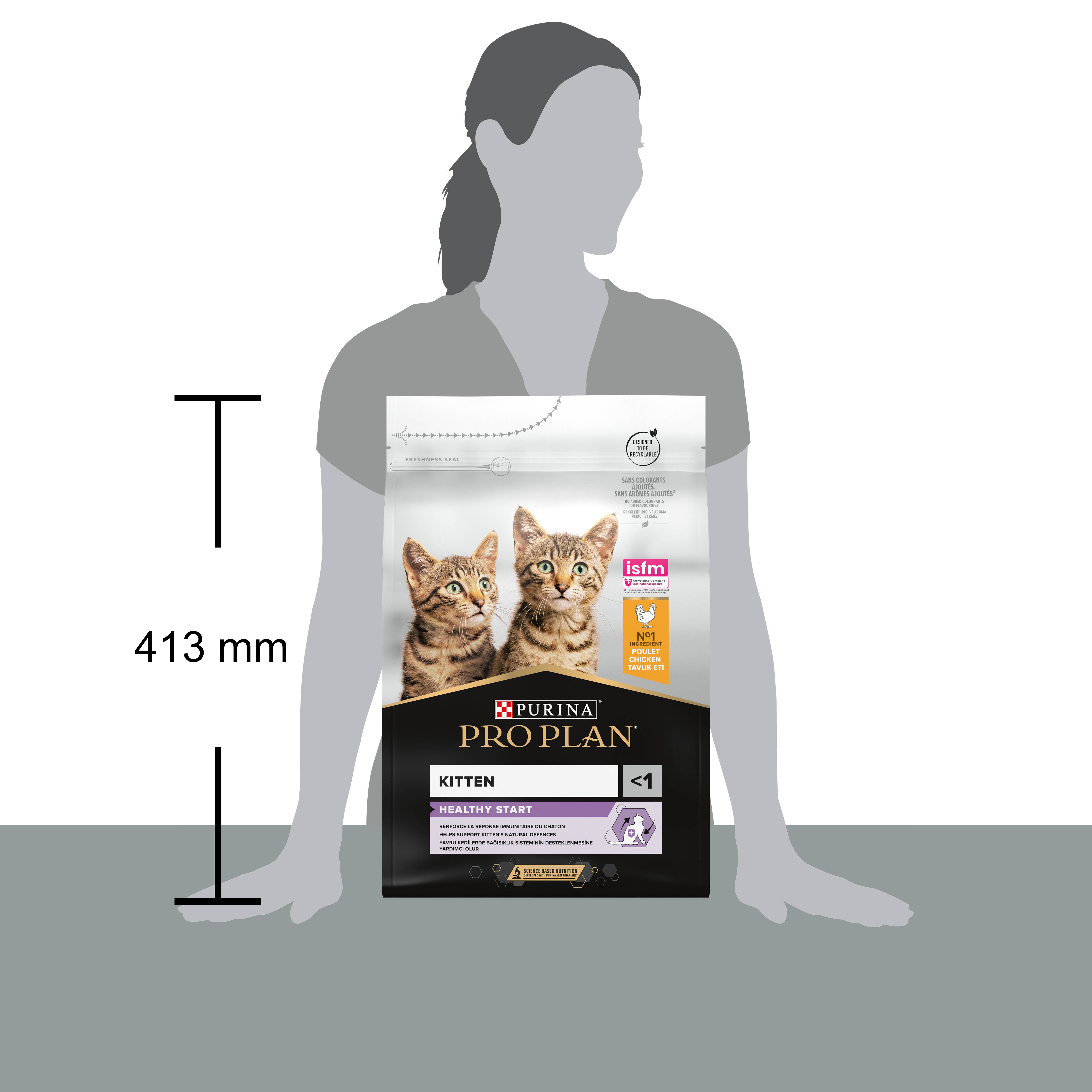 Purina Pro Plan - Croquettes chat Kitten Original Poulet 3 kg – PRO PLAN - Image 2