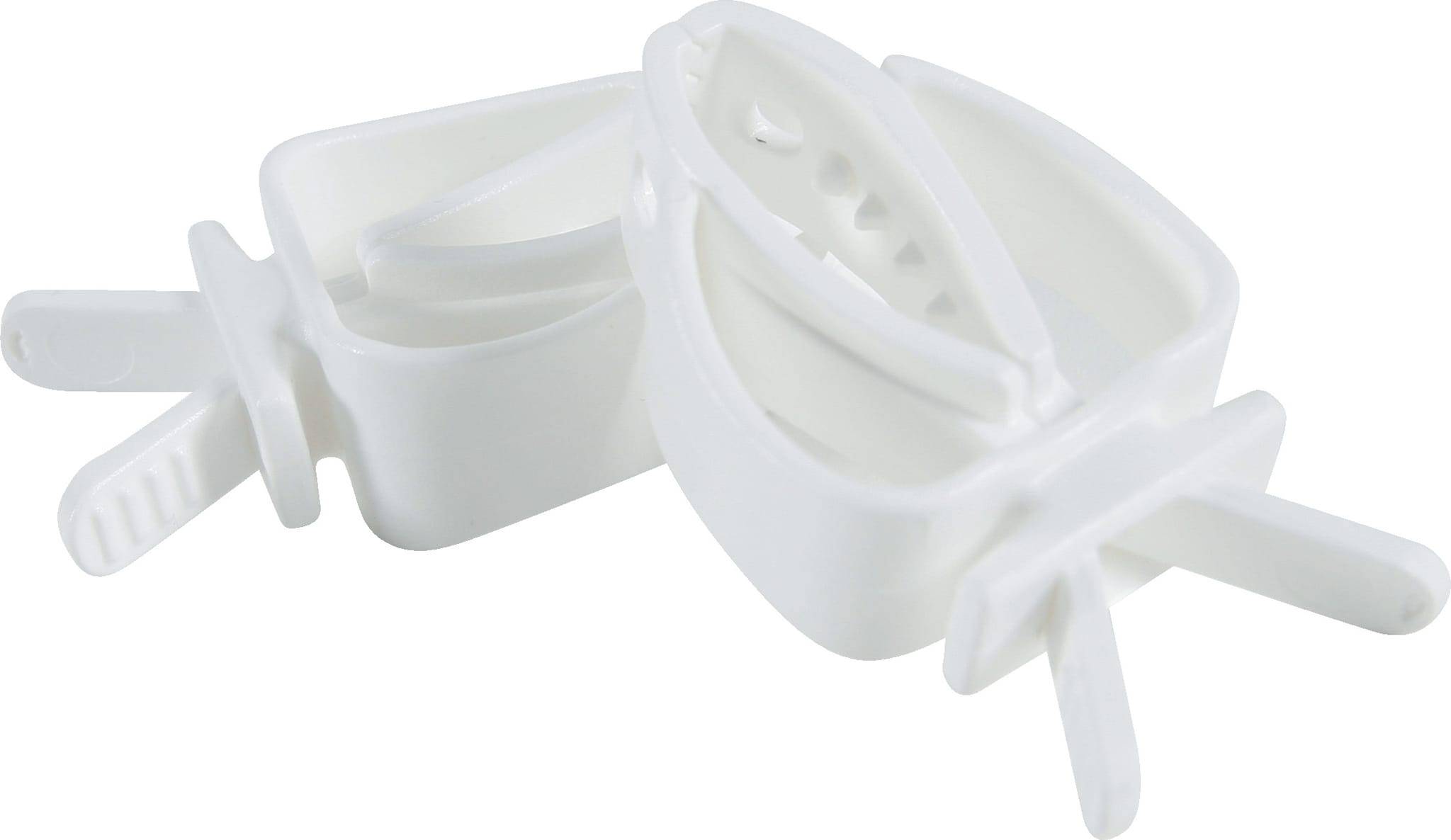 Zolux - Pinza universal blanca x2 – ZOLUX