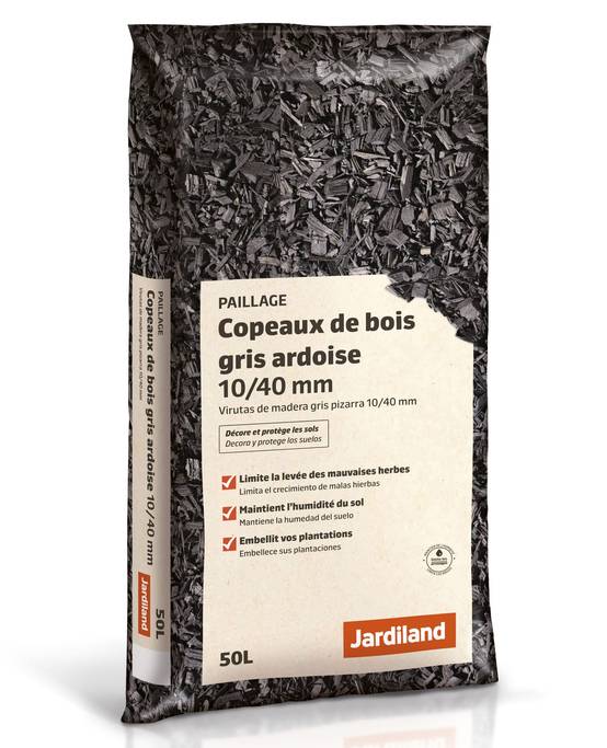 Jardiland - Jardiland - Copeaux gris ardoise 50 L
