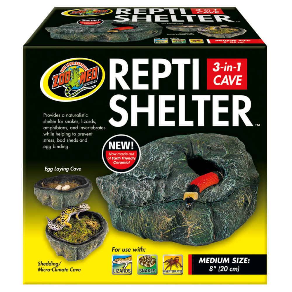 Grotte Repti Shelter modèle M chambre de mue et ponte - Zolux