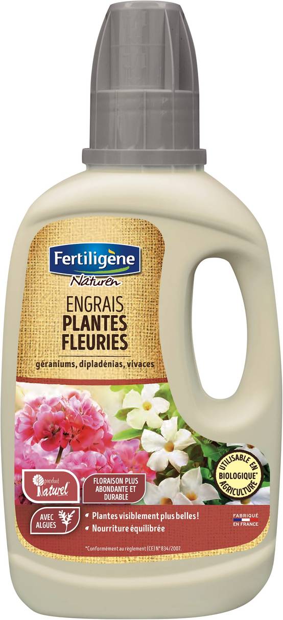 Fertiligène - Engrais liquide plantes fleuries algues marines 400ml - FERTILIGENE - Image 1