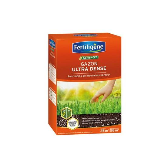 Fertiligène - Gazon Ultra Dense pour Moins de Mauvaises Herbes - FERTILIGÈNE