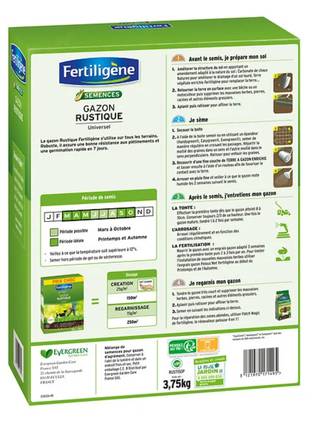 Fertiligène - Gazon Rustique Universel - FERTILIGENE