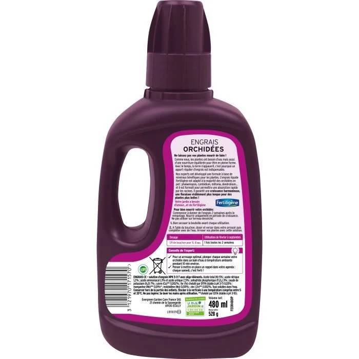 Fertiligène - Engrais Liquide Orchidées 480ml - FERTILIGENE - Imagen 7