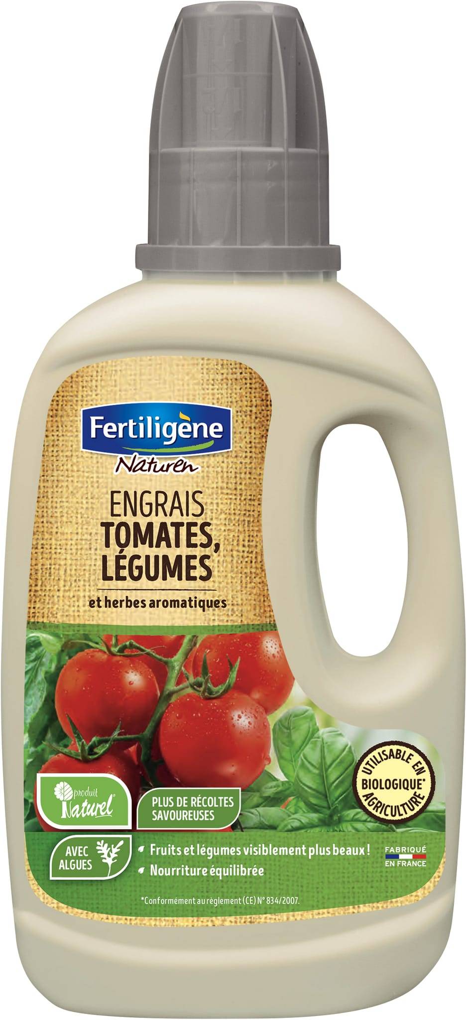 Fertiligène - Fertilizante Tomates verduras aromáticas UAB 400ml - Imagen 1