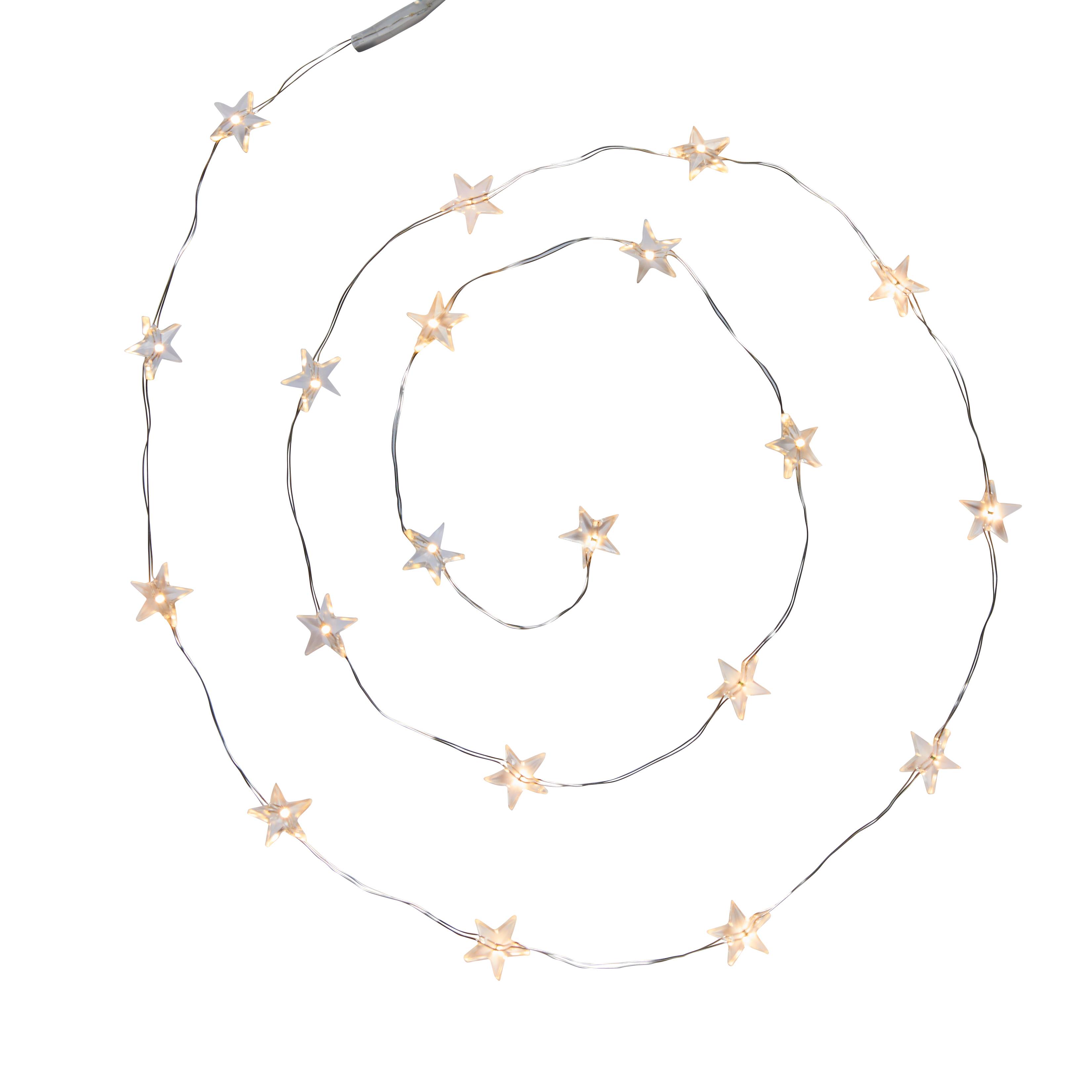 Luminéo - Luminéo - Guirlande étoile lumineuse avec 20 Micro-LED - L.95 cm - Image 2
