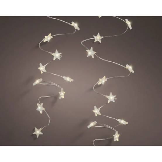 Luminéo - Luminéo - Guirlande étoile lumineuse avec 40 micro-LED - L.195 cm - Image 1