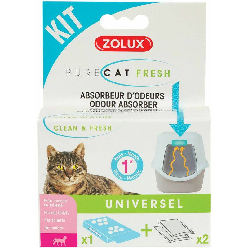 Zolux - Kit absorbeur d'odeurs Purecat Fresh – ZOLUX - Imagen 3
