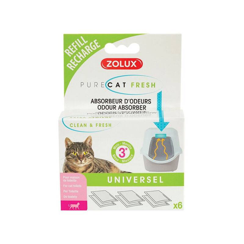Zolux - Recharge kit anti-odeur Pure Cat Fresh - ZOLUX - Imagen 4