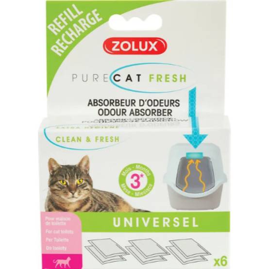 Zolux - Recharge kit anti-odeur Pure Cat Fresh - ZOLUX - Image 1