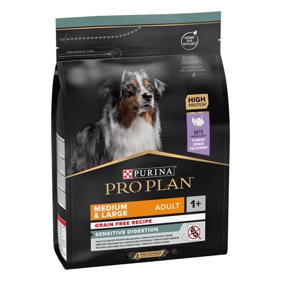 Purina Pro Plan - Croquettes chien Medium Adulte Sensitive Digestion Dinde 2,5 kg - PRO PLAN - Image 5