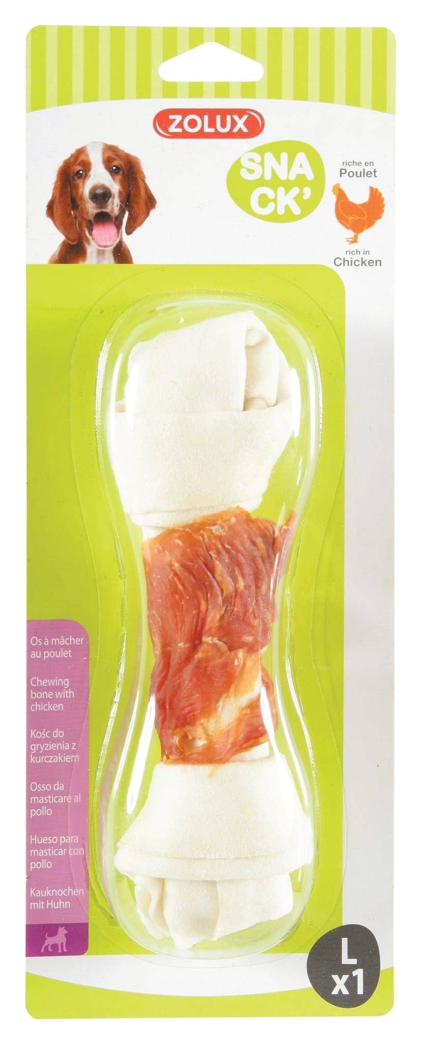 Zolux - Os à mâcher Poulet - Aucune Marque - Imagen 1