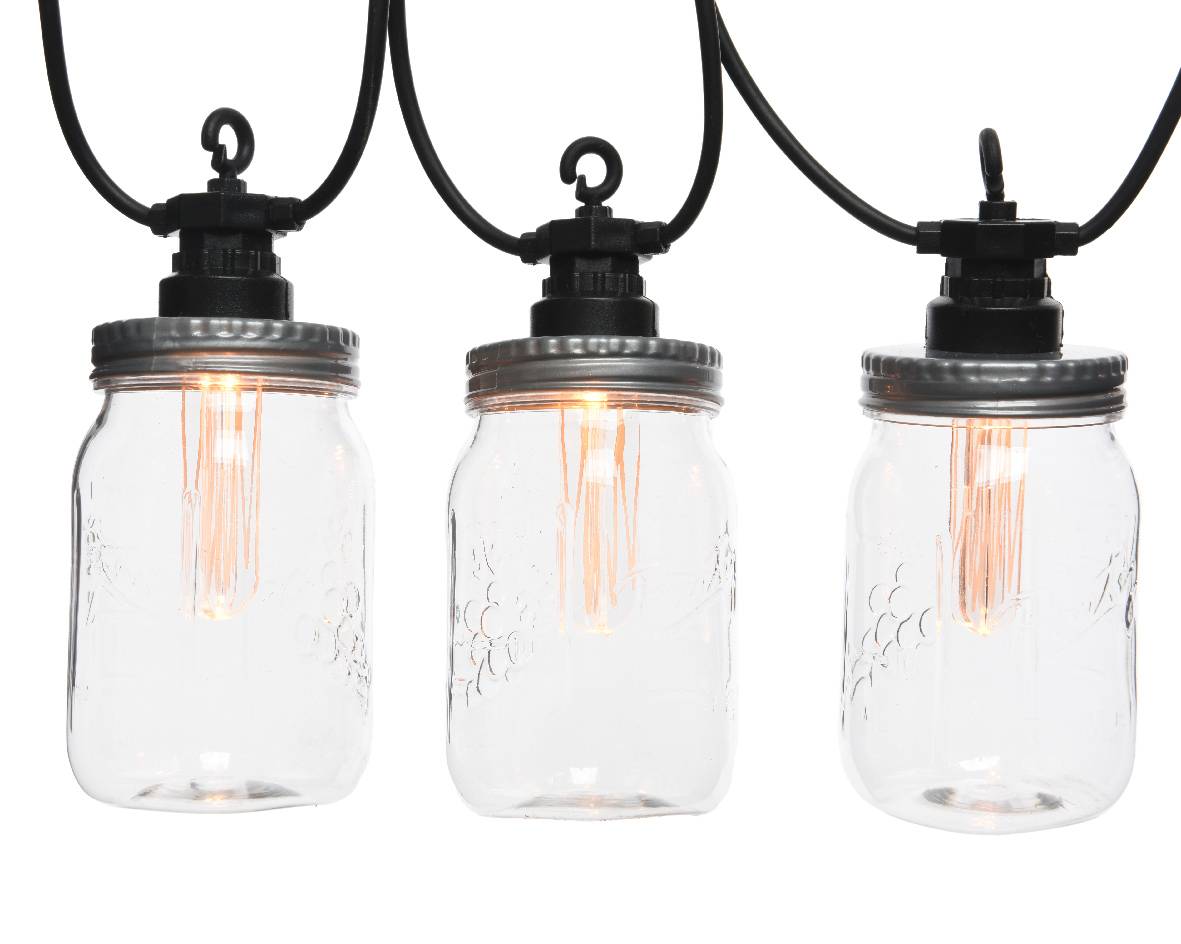 Luminéo - Luminéo - Guirnalda LED en frascos para exterior L.4,5 m - Imagen 1