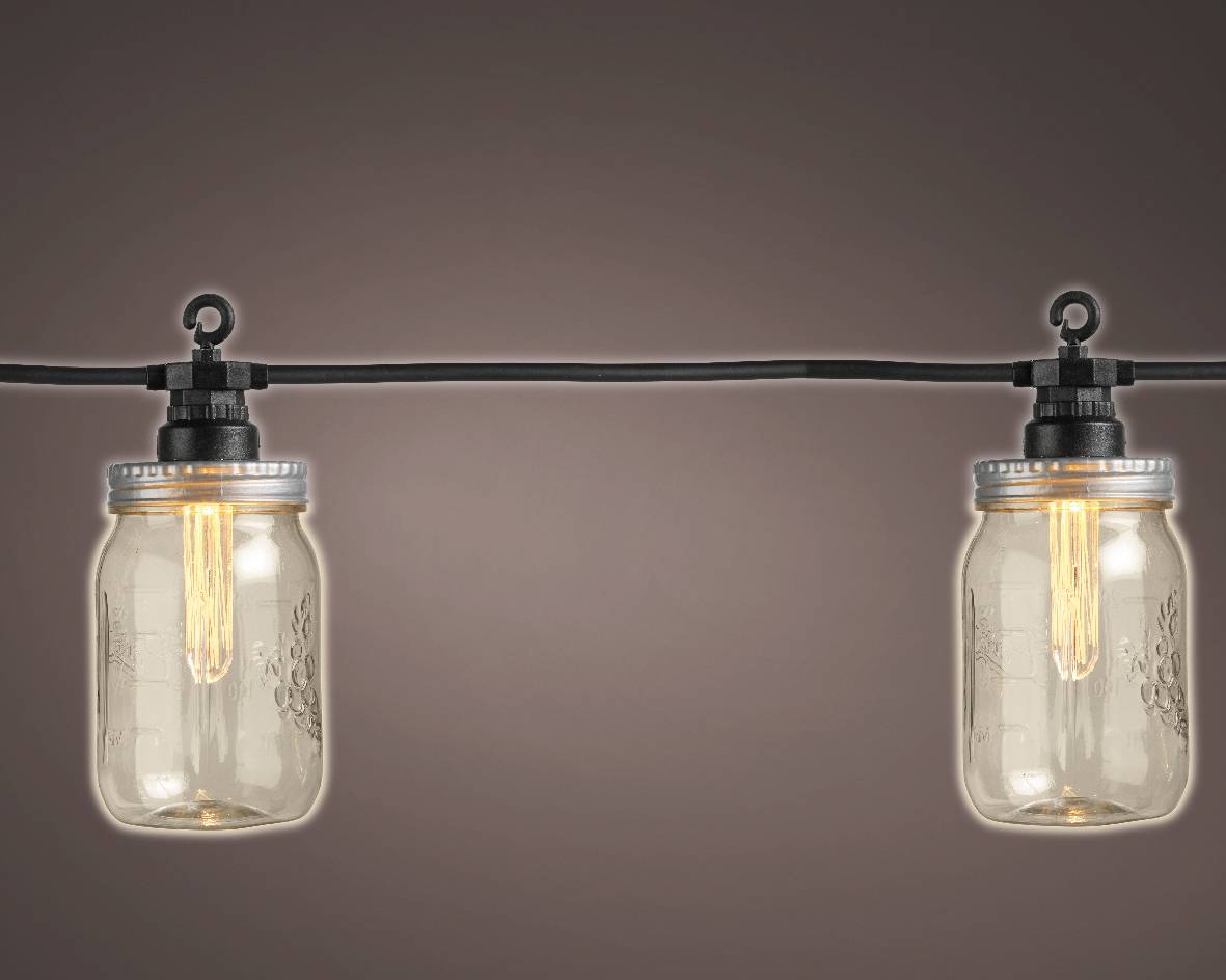 Luminéo - Luminéo - Guirnalda LED en frascos para exterior L.4,5 m - Imagen 2
