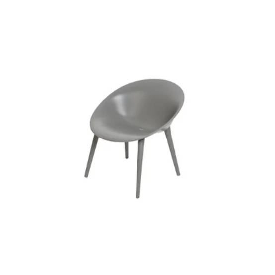 Decoris - Salon de jardin plastique anthracite - JARDIDECO - Image 9