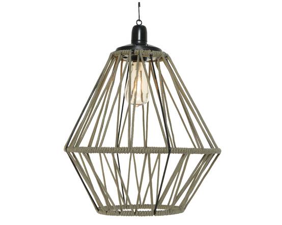 Luminéo - Luminéo - Lampe LED solaire à suspendre Sable Ø.38 x H.47 cm