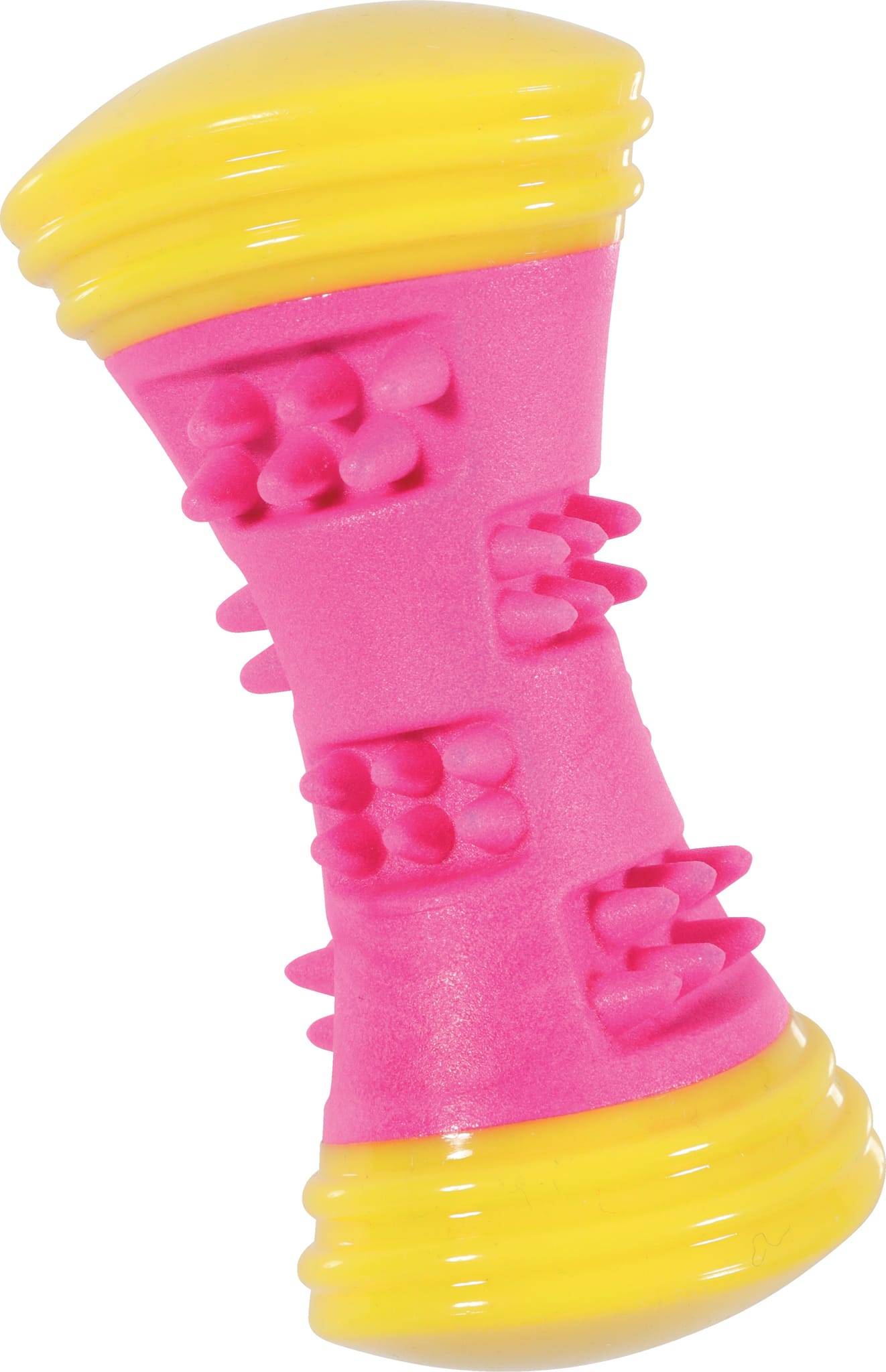 Zolux - Jouet haltère sonore TPR rose - ZOLUX - Imagen 1
