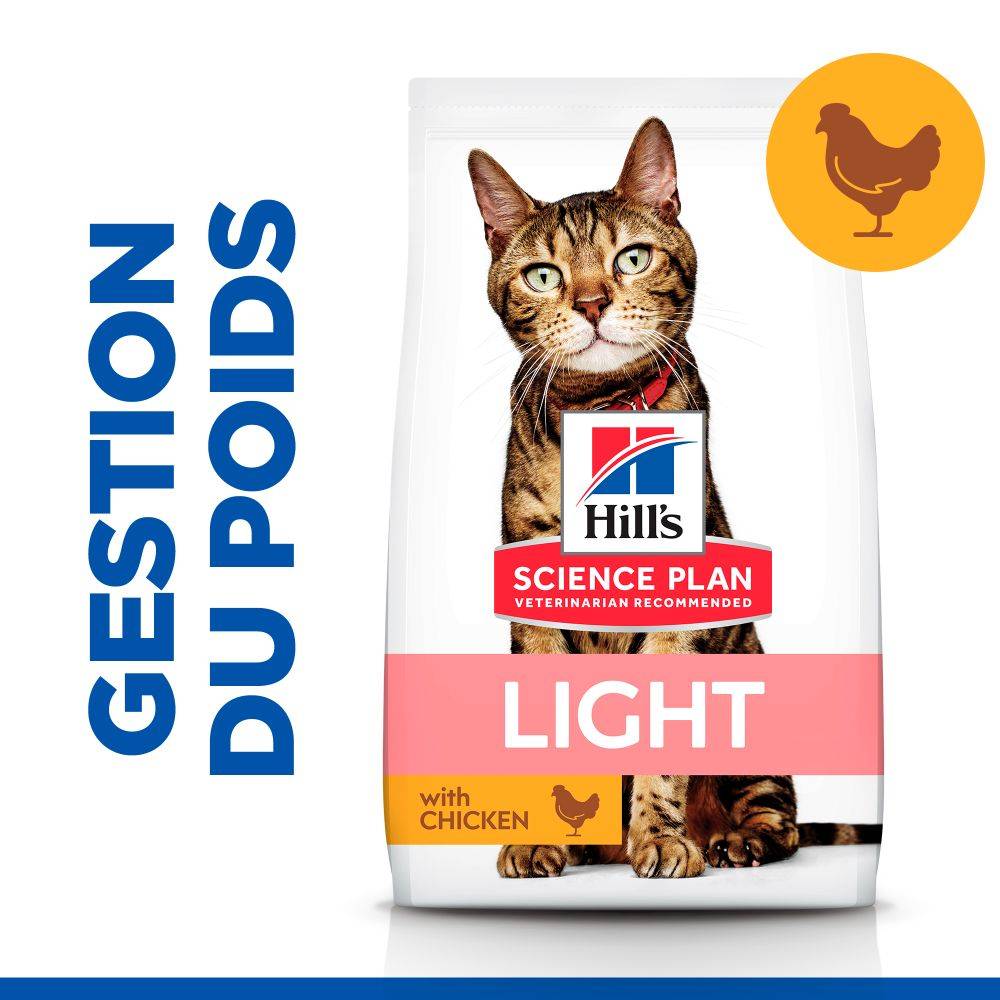 Science plan - Aliment chat Feline Adult Light – HILL'S - Imagen 2