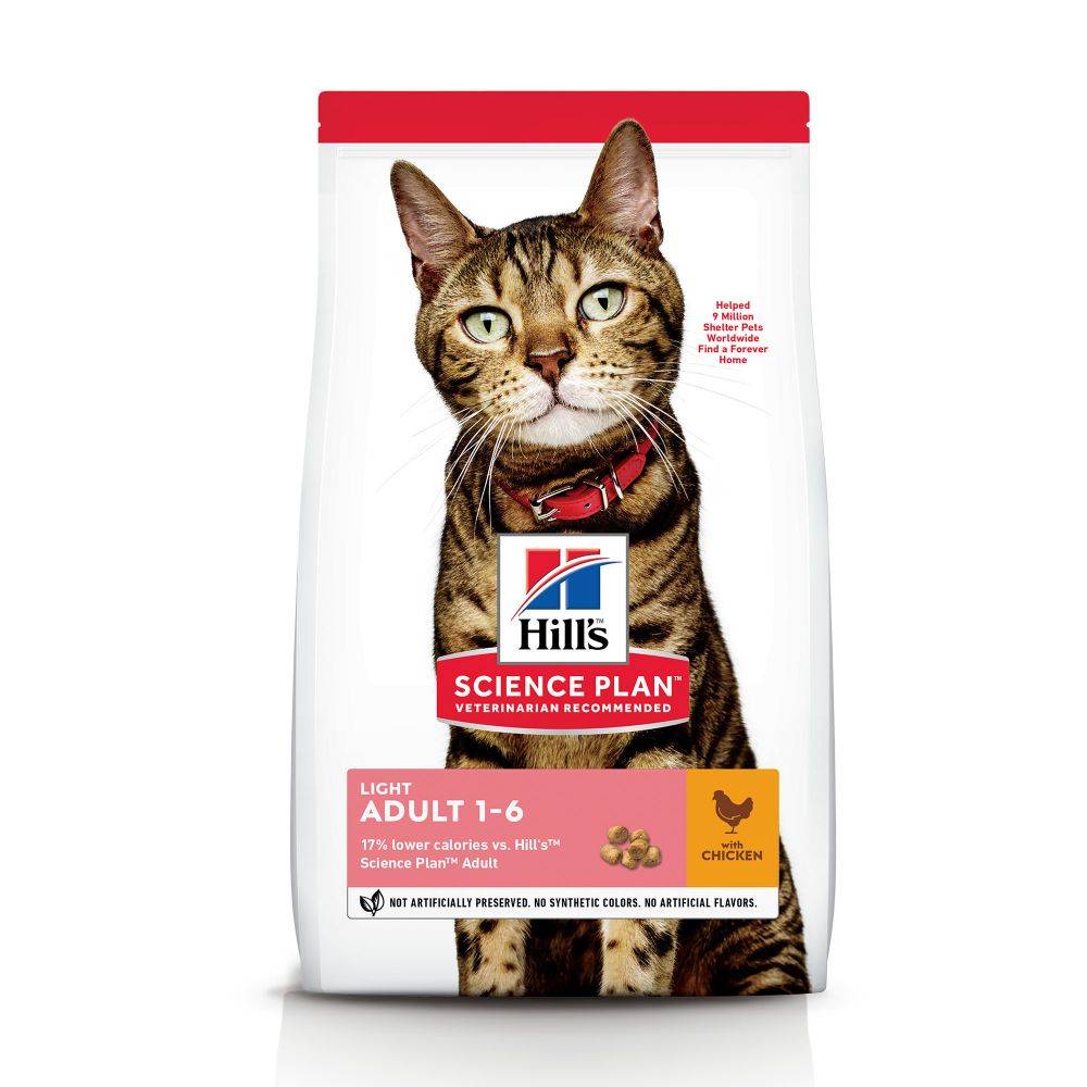 Science plan - Aliment chat Feline Adult Light – HILL'S - Imagen 6