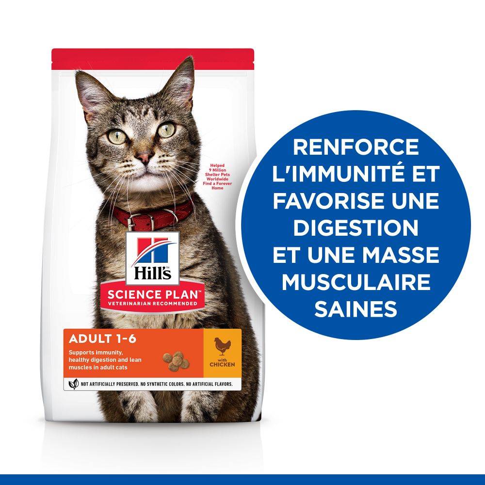 Science plan - Croquettes pour chat adulte poulet - HILL'S SCIENCE PLAN - Image 13