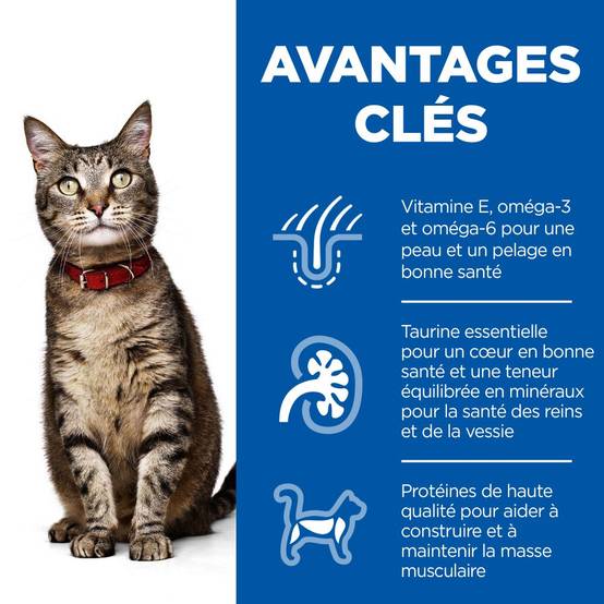Science plan - Croquettes pour chat adulte poulet - HILL'S SCIENCE PLAN - Image 8