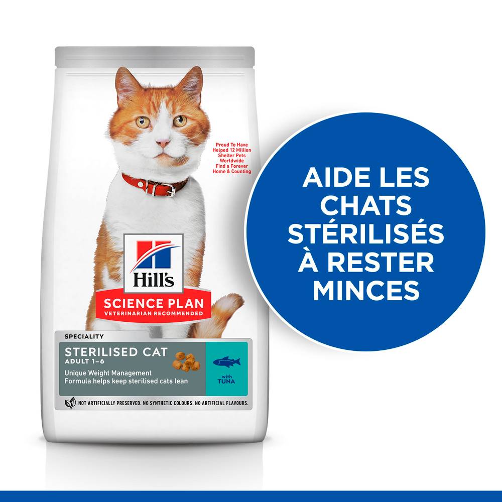 Hill's Pet Nut - Croquettes Chat Adulte Stérilisé Thon - HILL'S - Image 11