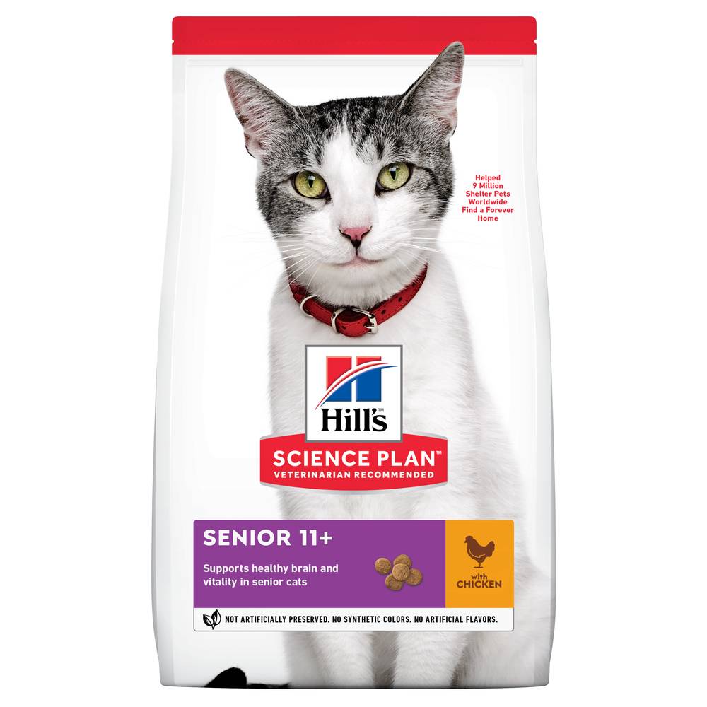 Science plan - Chat Senior 11+ Poulet 1,5kg