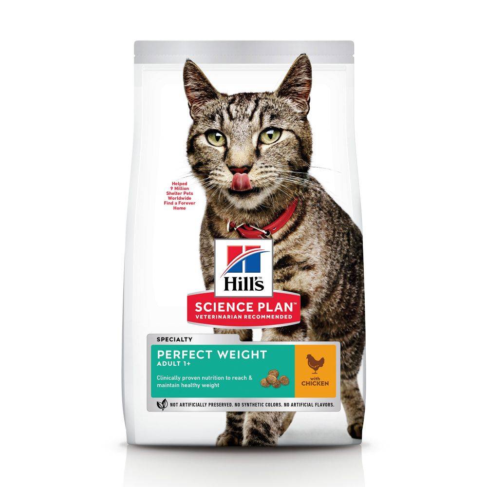 Science plan - Croquetas Gato Pollo Perfect Weight - HILLS SCIENCE PLAN - Imagen 1