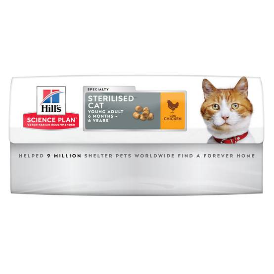Science plan - Croquettes Pour Chat Stérilisé Poulet - HILL'S SCIENCE PLAN - Image 9