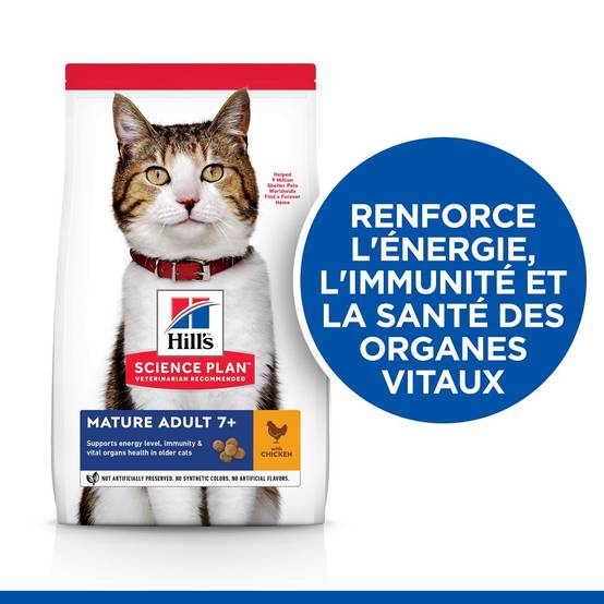 Science plan - Croquettes Chat Sénior Poulet - HILL'S SCIENCE PLAN - Image 7