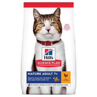 Science plan - Croquettes Chat Sénior Poulet - HILL'S SCIENCE PLAN
