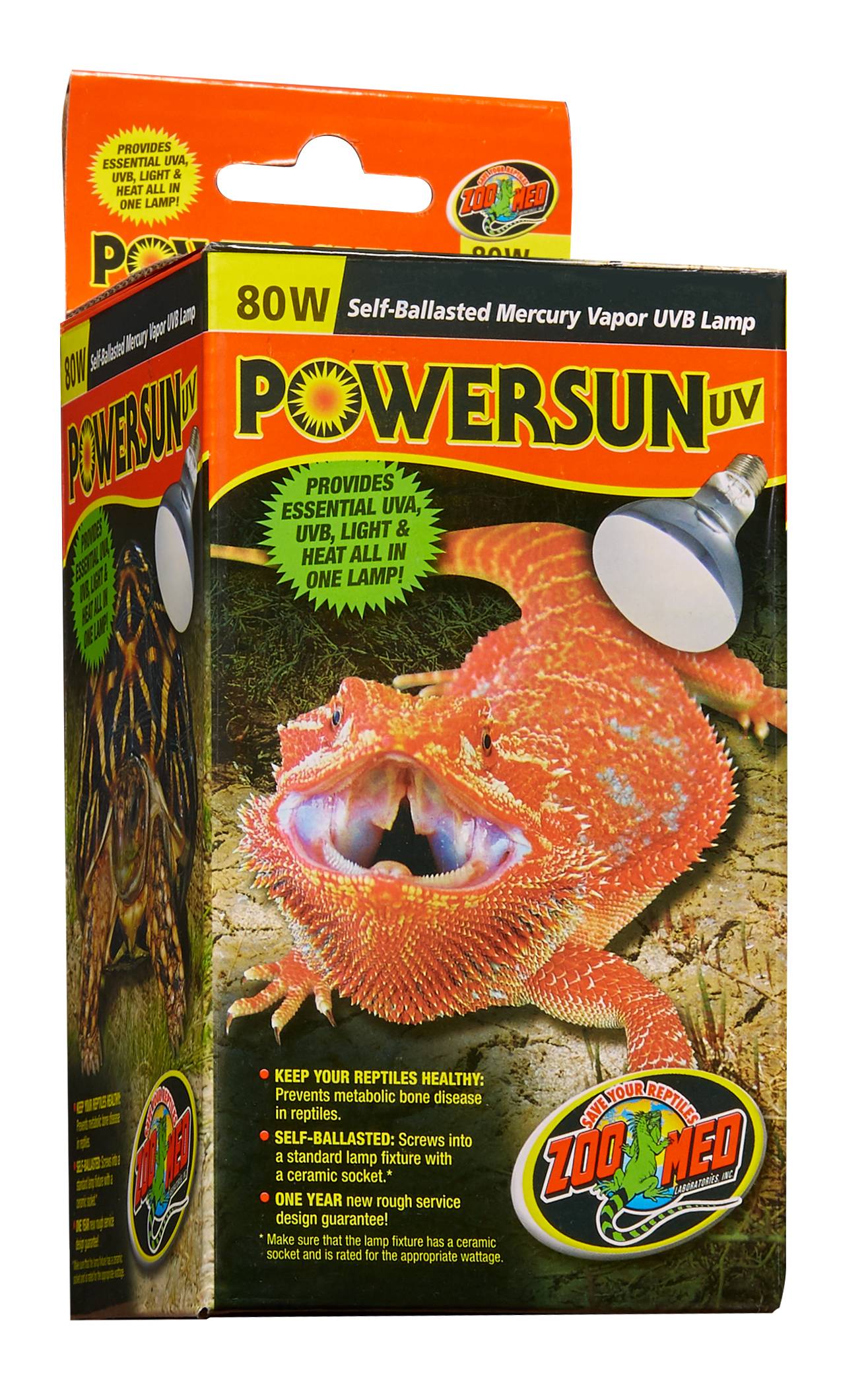 Zoomed - Zoomed - Ampoule UVB 80W PUV12E Reptile