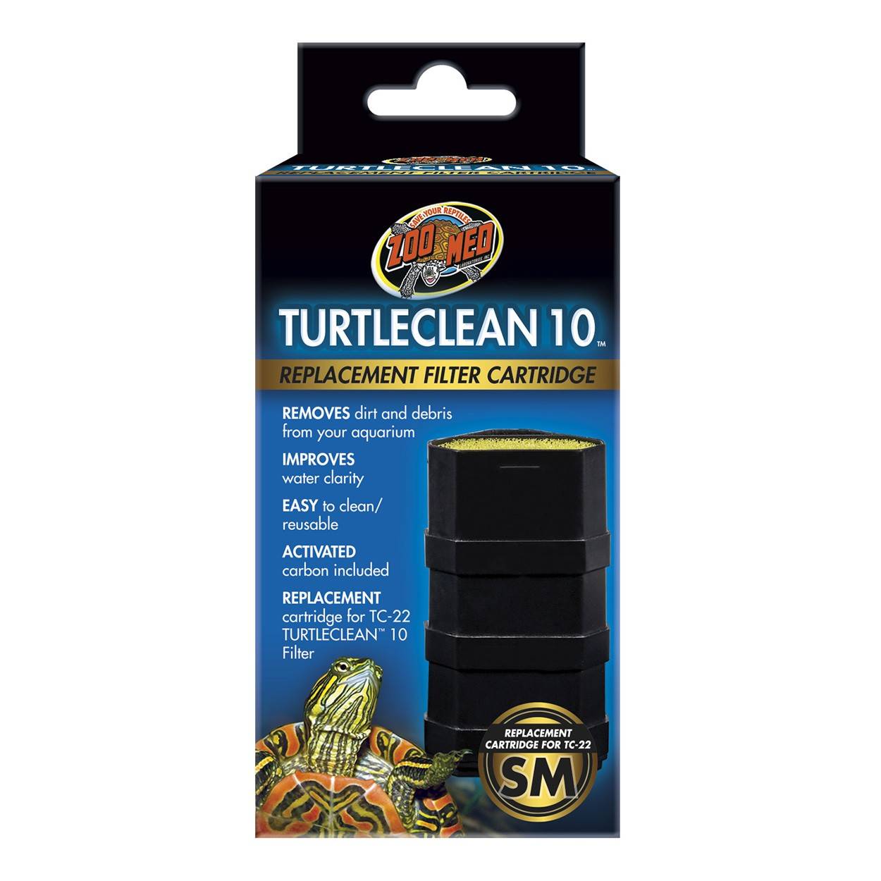 Zoomed - Zoo Med's - Cartouche pour filtre Turtle clean 10