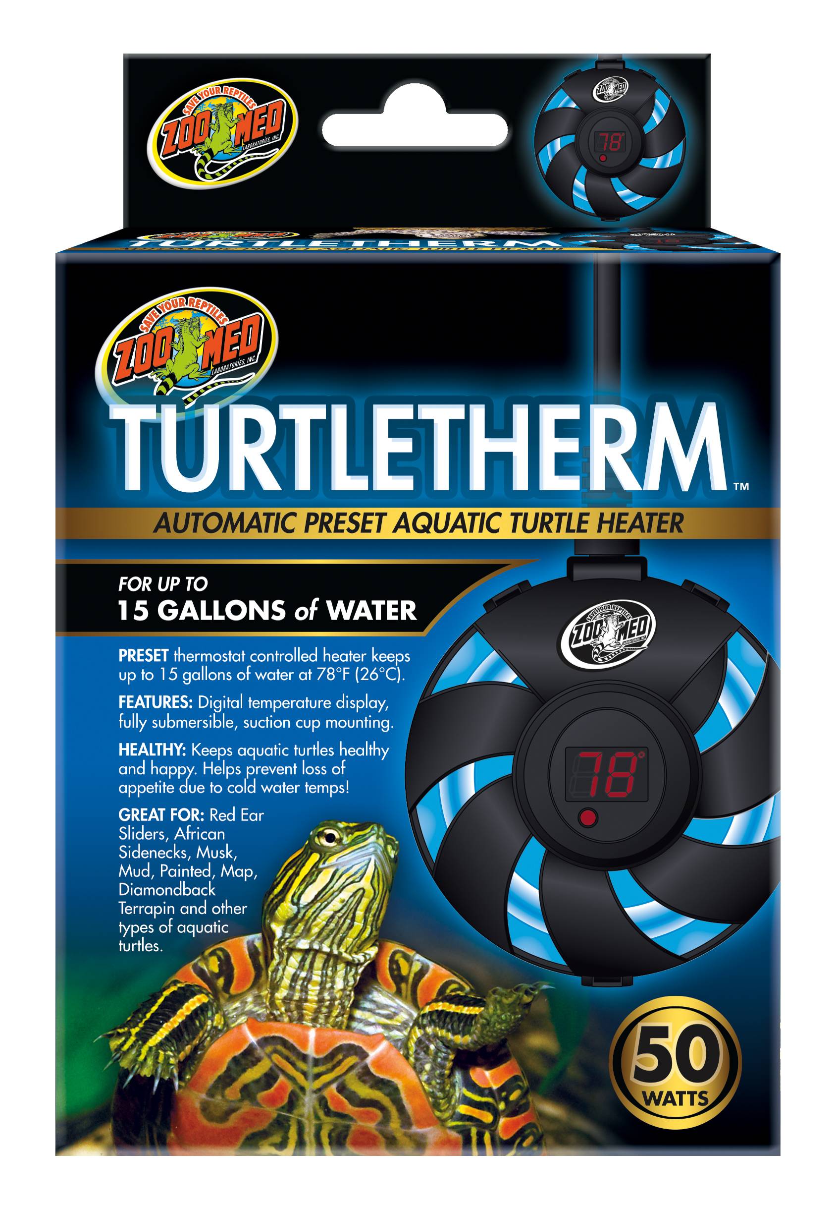 Zoomed - Chauffage Aquatique Pour Tortue – ZOOMED