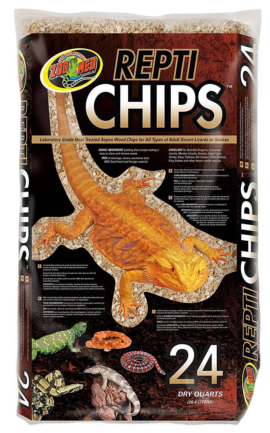 Zoomed - Litière Repti Chips Reptile - ZOOMED