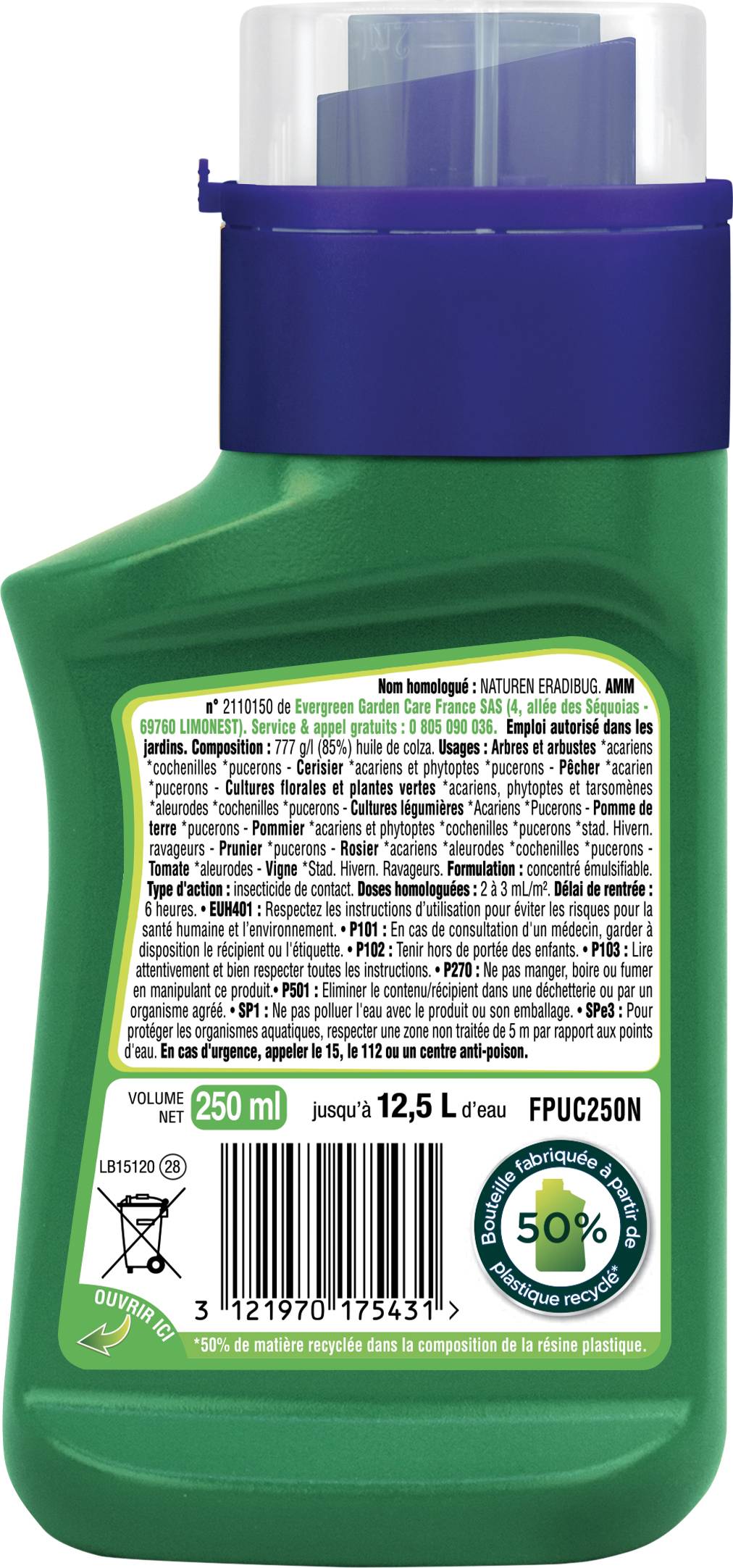 Fertiligène - Puceron araignée rouge 250ML - Imagen 2