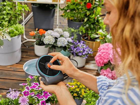 Gardena - Solution d'arrosage automatique solaire AquaBloom 14 programmes - Gardena - Image 13