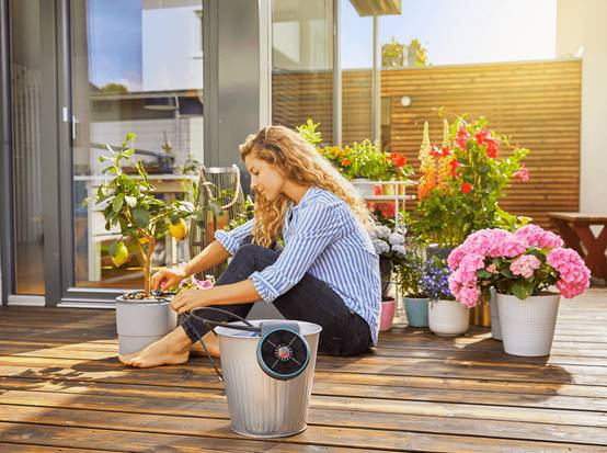 Gardena - Solution d'arrosage automatique solaire AquaBloom 14 programmes - Gardena - Image 15