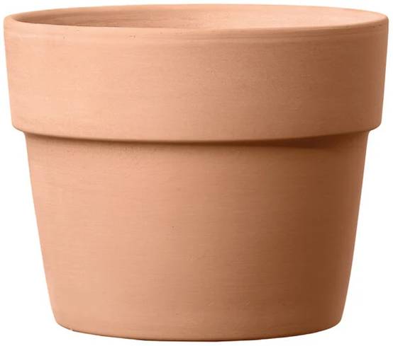 Deroma - Deroma - Cache-Pot Perfetto White D.15 x H.13cm - Image 1