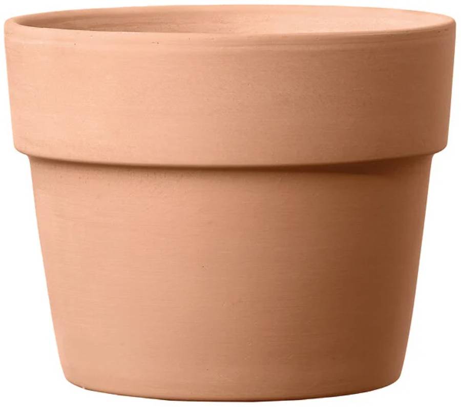 Deroma - Deroma - Cache-Pot Perfetto White D.15 x H.13cm - Image 1
